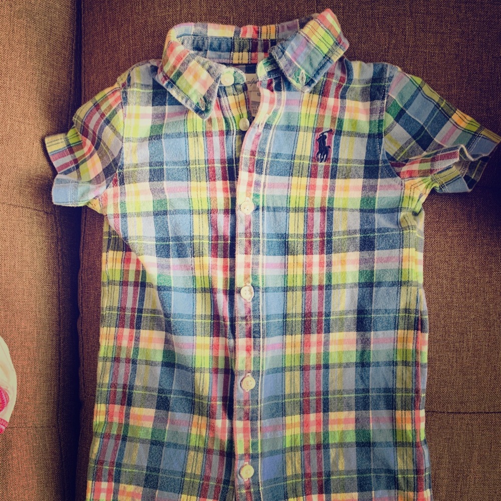 Ralph Lauren one piece shortall set